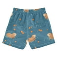 thumbnail image 7 of FORMRS Boys Swim Trunks Quick Dry Mesh Liner Boardshorts Sizes XS-XL, Capybaras Swimming, 7 of 7