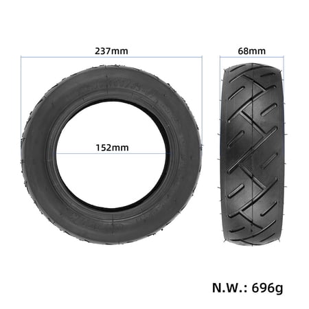 Pneumatico Esterno 10x2.50 / 60/70-6.5 Per Monopattino Elettrico Xiaomi Max G30 E Simili - Foto 1