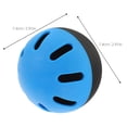 thumbnail image 2 of HONMEET 8Pcs Soft Training Baseballs with Perforated Design for Indoor and Outdoor Batting Practice Blue, 2 of 7