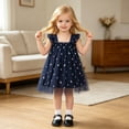 thumbnail image 5 of Infant Cute Dresses For Girls Fly Sleeve Holiday Danceclothes Girls Fancy Dress Size 9-12Months, 5 of 9