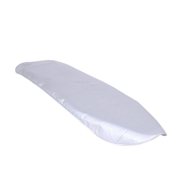 EeaseMX Cubierta para tabla de planchar a prueba de polvo Revestimiento plateado Cubierta de tabla resistente al calor gruesa de repuesto grande - 130x50cm