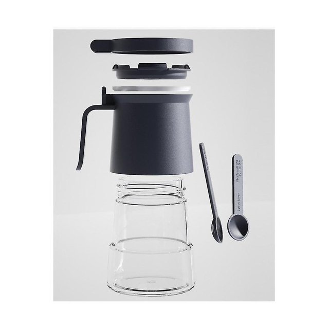 Juego de condimentos de vidrio resistente a altas temperaturas de 350 ml Ki para el hogar
