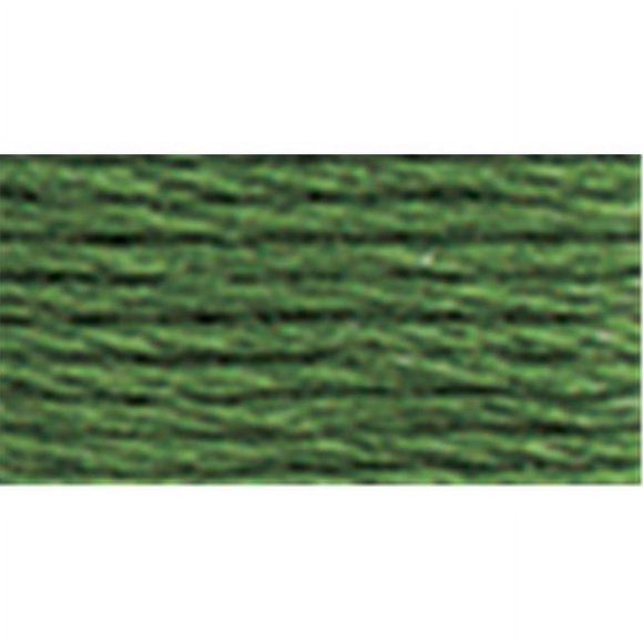 DMC 115 5-367 DMC Pearl Cotton Skeins Size 5 - 27.3 Yards-Dark Pistachio Green