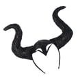 thumbnail image 2 of Bandeau de Cheveux Halloween Costume de Jeu de Rôle Drôle Femmes Devil Serre-Tête Ruban Noir, 2 of 7