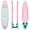 Light Pink, variant on Goplus 10' Inflatable SUP Board Portable Adjustable Stand Up Paddle Board with 5 D Rings Red