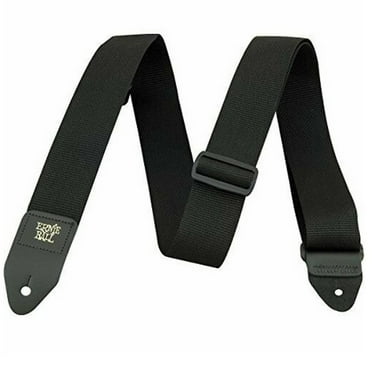 Ernie Ball Black Polypro Guitar Strap (P04037)