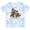 Tie Dye Blue, variant on Inktastic Squirrel Superhero Landing with Acorns Boys or Girls Toddler T-Shirt