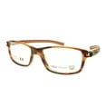 thumbnail image 2 of Tag Heuer Eyeglasses TH 7601 002 Brown Havana Orange Chocolate 55-17-145, 34, 2 of 9