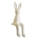 thumbnail image 4 of Escultura decorativa de conejo para sala de estar, dormitorio y escritorio. Blanco, 4 of 9