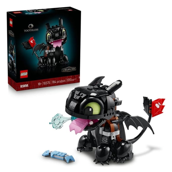 Set LEGO Icons Cómo Entrenar a tu Dragón Chimuelo 10375