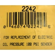 AutoMeter 2242 اكتساح قصير مرسل ضغط الزيت الكهربائي