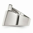 thumbnail image 3 of Stainless Steel Polished Fancy Ring Size: 7; for Adults and Teens; for Women and Men, 3 of 6