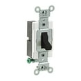 thumbnail image 1 of 20A, 120 & 277V Commercial Grade Single Pole Toggle Switch - Black, 1 of 1