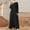Black, variant on Njoeus Women Buttons Down Linen Long Shirt Dress Casual Loose Full Length Dress Plain Long Sleeve Maxi Dresses