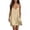 Beige, variant on Satin Nightshirts Silk Nightdress for Women,Spaghetti Strap Short Negligee Chemise Slip with Deep V Neck,Green Women's S-XXL