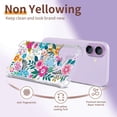 thumbnail image 5 of for iPhone 17 Case,[3 in 1] with Screen Protector & Camera Lens Protector, Flower Pattern Design,Clear Soft Shockproof Slim Floral Phone Cover for Women Girls 2025 6.3"(Colorful Blooming), 5 of 13