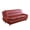 Red - Sofa, variant on Leather Single Sofa Chair, Modern Accent Chair Comfy Sofa Couch Curved Armchair for Living Room, Bedroom, Black