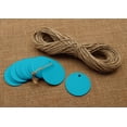 thumbnail image 2 of 100 Pcs Round Blank Cardstock Hang Tag Wedding Party Favor Gift Tags With Free Natural Jute Twine - Colors Available, 2 of 6