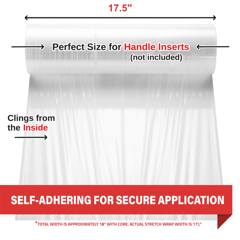 Self stick 2024 plastic wrap