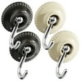 thumbnail image 6 of OFFIGAM 4-Pack Punch-Free Plastic Wall Hooks with Removable Adhesive for Coat, Towel, and Storage Hanging, 6 of 8