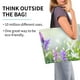 thumbnail image 2 of Balery Purple Butterfly On Wild Bolsa Tote Estilo Estético con Cremalleras, Bolsa de Hombro, Bolsa de Compras Grande y Plegable, 2 of 8