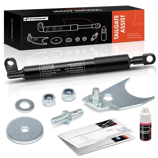 A-Premium - Amortiguador para portón trasero compatible con Chevrolet Chevy Silverado 1500 2500 3500 y GMC Sierra 1500 2500 3500 modelos 1999-2006 y modelos clásicos 2007