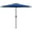 Blue, variant on RONG-3 Patio Umbrella Outdoor Table Market Yard Umbrella with Push Button Tilt/Crank,UV Protection Waterproof for Garden, Lawn, Deck, Backyard, Pool,Beige