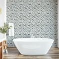 thumbnail image 6 of Ambesonne Christmas Peel & Stick Wallpaper for Home, Deer in the Winter Forest, 13"x100", Dust Grey Pale Taupe, 6 of 6