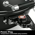 thumbnail image 4 of Techwood 11 Inch 1600W Electric BBQ Grill Portable Indoor Outdoor Cooking, 4 of 9