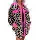 thumbnail image 4 of Abrigos de peluche de leopardo para mamá, ropa de invierno informal con estampado de vaca, abrigo de guepardo para bebé, 2023, 4 of 4
