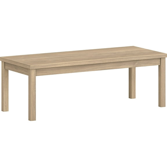 80000 Series 48 in. W x 20 in. D x 16 in. H Rectangular Laminate Occasional Coffee Table - Kingswood Walnut