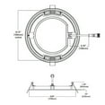 thumbnail image 6 of Halo 6" inch Recessed Canless LED Ceiling Light Direct Mount, White, 6 of 7