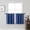 Royal Blue, variant on MKHILL Vela Royal Blue Short Blackout Curtains 30 Inch Length 2 Panels, Room Darkening Thermal Insulated Rod Pocket Small Tier Curtains for Kitchen Bathroom Camper RV, Each 30"W x 30"L, Royal Blue