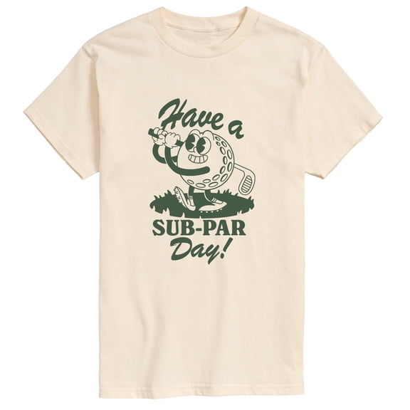 Instant Message - Sub Par Day Short Sleeve Graphic T-Shirt