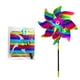 thumbnail image 4 of Fiudx Molinetes Reflectantes, Diseño de Mylar Brillante, Se Activan con El Viento, Solución Repelente de Aves, Protección para Jardín, Granja y Huerto, Fácil Instalación, Juego de 2, 47 Cm de Alto, 4 of 7