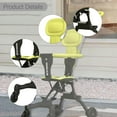 thumbnail image 6 of Baby Stroller Travel Pushchair 360 Degree Swivel Wheels Compact Folding Metal Material for Toddlers Trip and Airplane, 6 of 9