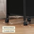 thumbnail image 5 of File Cabinet with Drawer, Mobile Filing Cabinet for Home Office Fits A4 or Letter Size, Fabric Vertical File Cabinet with Wheels, Home Office Under Desk Storage Cabinet, 5 of 9