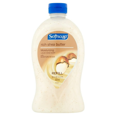Softsoap Liquid Hand Soap Refill, Shea Butter - 28 fl oz