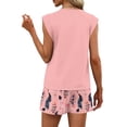 thumbnail image 6 of Two Piece Sets for Women Trendy Short Sets Beach Vacation Clothes Airport Travel Cruise Summer Outfits Pink L, 6 of 6