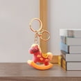 thumbnail image 4 of Getwin Desktop Dress Up,New Year'S Horse Ornaments,2026 Year Of Keychain Flocking Rocking Horse Pendant 5.1×5.9×1.5Cm Cute Plush New Year Decor Key Ring for Bags/Keys Festive for Men & Women, 4 of 6