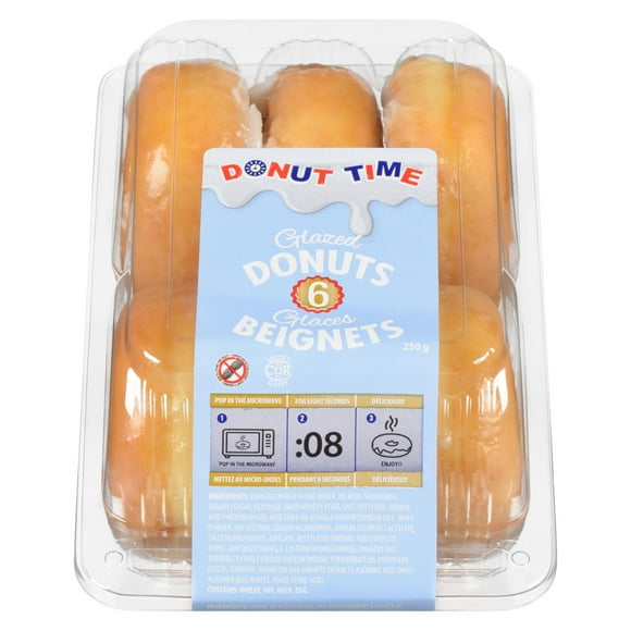 Beignets glacés Donut Time 6 pcs - 250 g