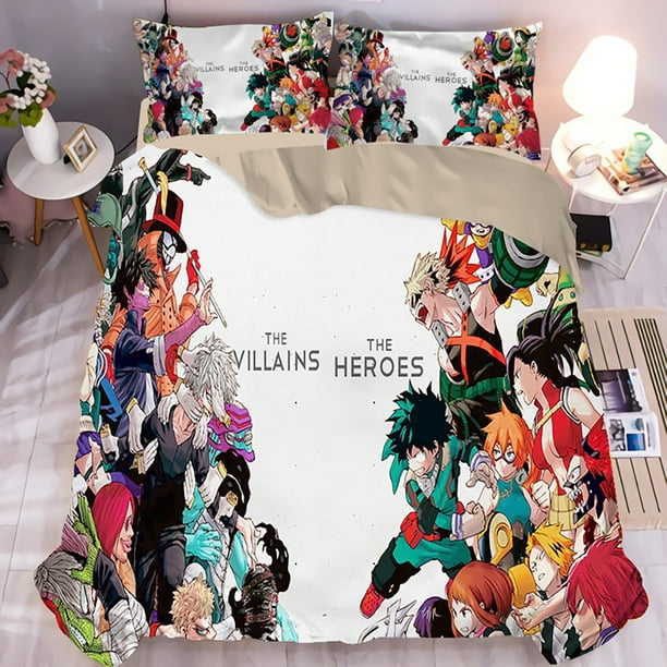 Anime My Hero Academia Bedding Bed Set Twin Full Queen King Size 1