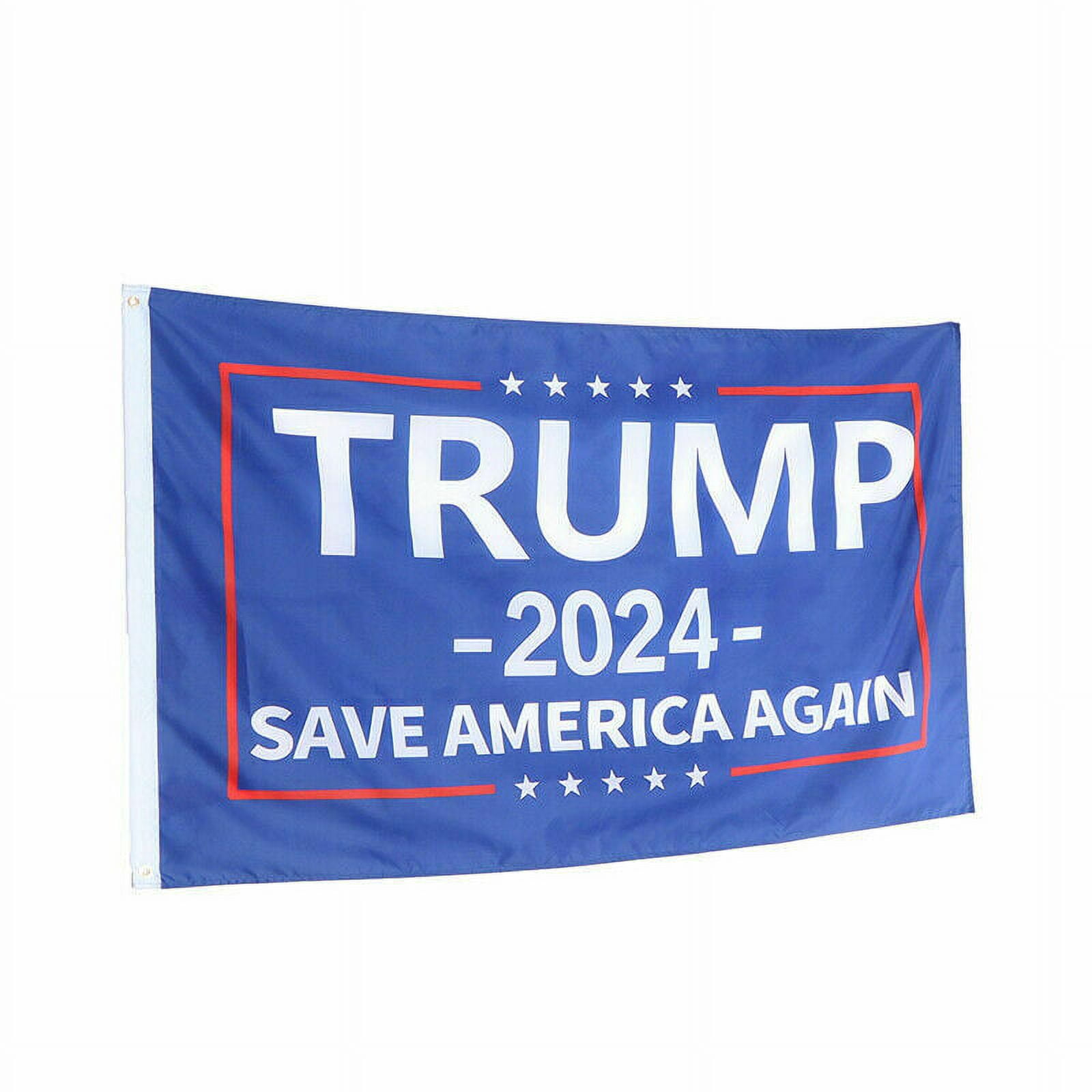 Trump 2024 Banner „Take America Back“ & „Save America Again“ – 30,5 X 180,3 Cm, Polyester, Für Veranda & Garten