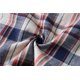 thumbnail image 4 of Brasil Dropshipping calidad camisa a cuadros hombres 100% algodón manga corta verano hombres camisas moda social negocios camisa para hombres AIOPESON camisa de mezclilla de algodón, 4 of 7