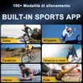 thumbnail image 4 of Blackview W50B Smartwatch Táctico - Correa Negra Deportiva, Resistente al Agua IP68, Pantalla LED Táctil 1.96", 256MB RAM, 257GB, 330mAh, 4 of 8