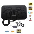 thumbnail image 2 of Antena De Tv Digital Hd Amplificada, Amplificador De Interruptor Inteligente Para Interiores, Amplificador De Señal Compatible Con 4K 1080P Tv Stick Y Todos Los Televisores Antiguos Minnieouse EL008691-00, 2 of 6
