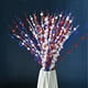 thumbnail image 5 of Xihbxyly Arreglo Floral Del Día de La Independencia, Decoración con Bolas de Polvo Dorado, Artesanía Exquisita, Decoración para Fiestas En Interiores, Exhibición Festiva para Sala de Estar, Fácil de, 5 of 7