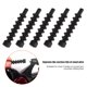 thumbnail image 5 of Outbit Bike V Brake Boot - 5PCS Mountain Bike Bike V Cable de Freno Botas de Goma Reemplazo de la Cubierta de la Manga de la Manguera Protectora, 5 of 5