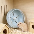 thumbnail image 6 of Super-Silent Hamster Exercise Wheel - 6.7in Hamster Toys Cages Accessories, Running Spinner for Small Animal Pet Gerbil Hedgehog, Light Blue, 6 of 6