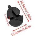 thumbnail image 3 of Rubber Silencer Small Viola Ultra-Quiet Exercise Device Violin Mute Full Size Small Mute Musical Instrument Replacement Red 4PCS, 3 of 5